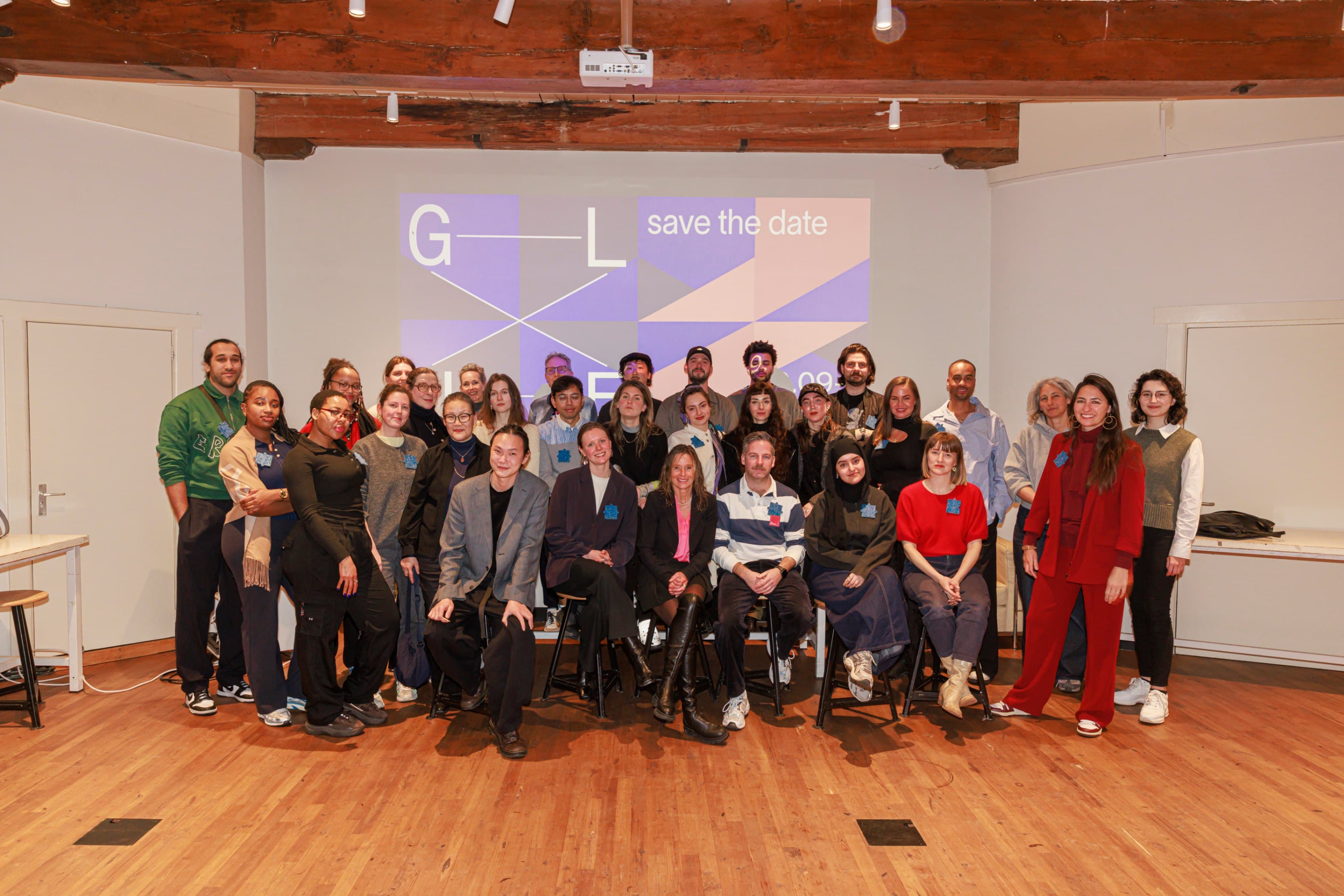 CURATED STICKY PARTICIPANTS 2025 group photo